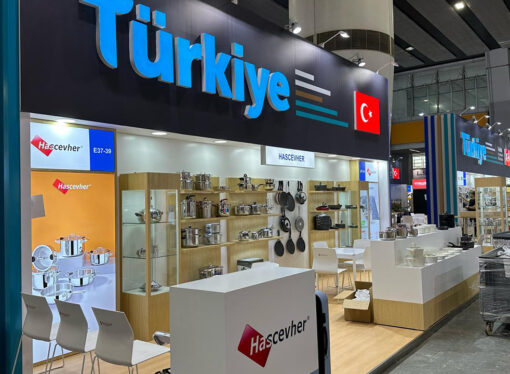 Hascevher, Çin fuarında