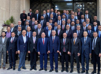 Kıvanç ve Yıldırım, Bakan Bolat’ın Şam’daki programına katıldı