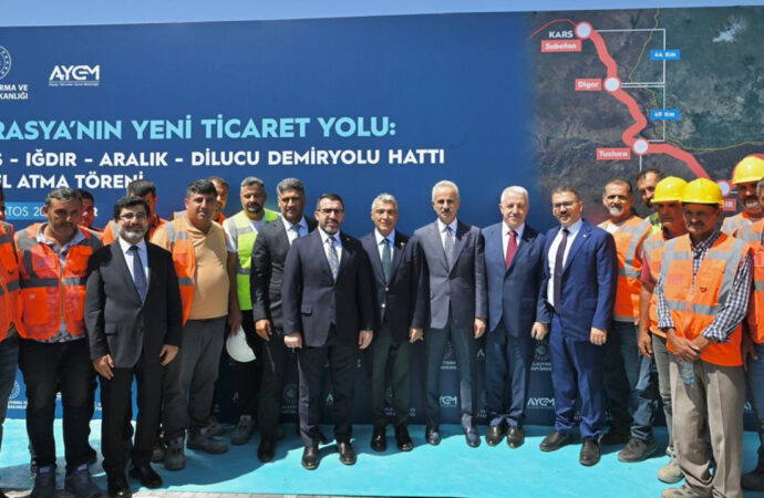 Zengezur Koridorunda çalışma başladı