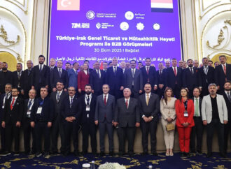 Bakan Ömer Bolat, 100’ü aşkın iş insanıyla Bağdat’ta