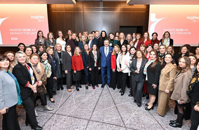 TOBB Başkanı Hisarcıklıoğlu, KAGİDER üyeleriyle görüştü