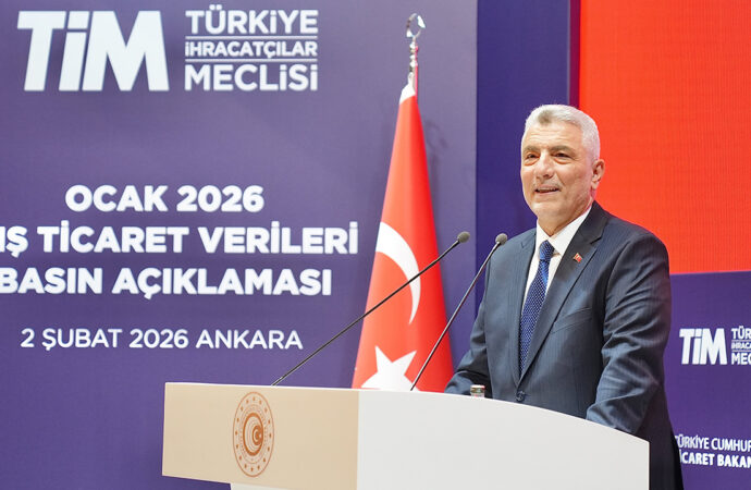 Ocak ayı ihracat rakamlarını açıklayan Bakan Bolat, ‘Kaygıya gerek yok’