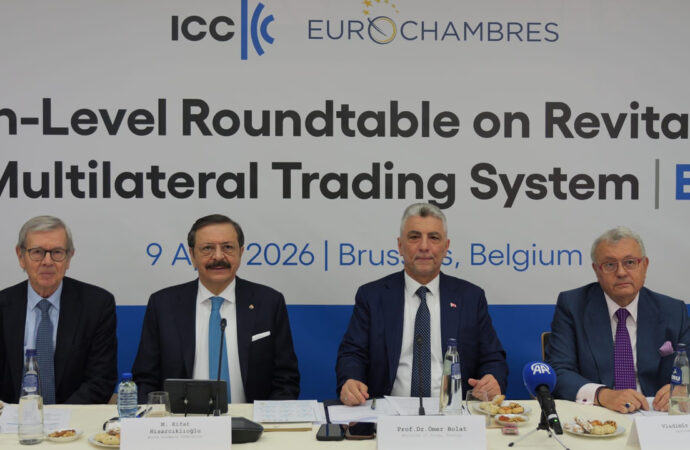 ICC ve Eurochambres Yüksek Düzeyli Yuvarlak Masa Toplantısı Brüksel’de yapıldı