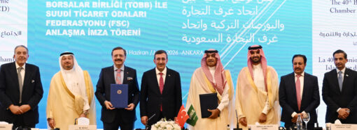 TOBB ile Suudi Arabistan Odalar Federasyonu arasında işbirliği