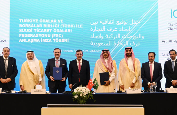 TOBB ile Suudi Arabistan Odalar Federasyonu arasında işbirliği