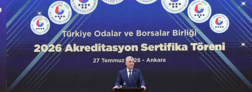 Ticaret Bakanı Bolat, TOBB 2026 Akreditasyon Sertifika Töreni’nde konuştu