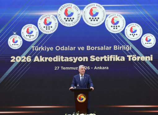 Ticaret Bakanı Bolat, TOBB 2026 Akreditasyon Sertifika Töreni’nde konuştu