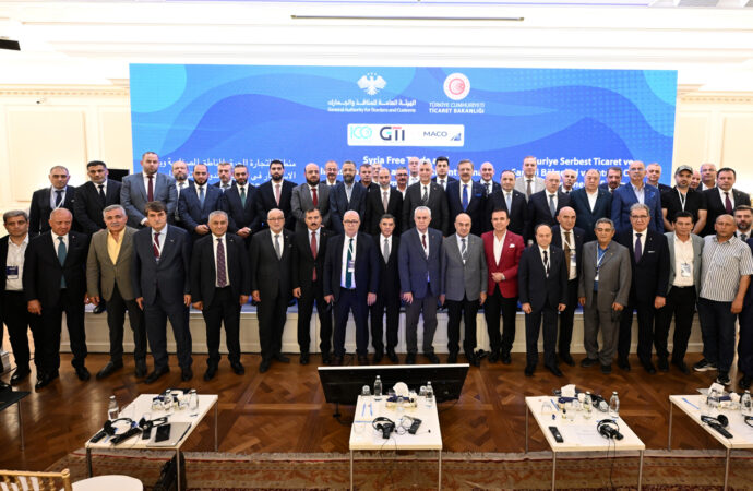 Suriye Serbest Ticaret, Sanayi Bölgeleri ve Yatırım Ortamı toplantısı gerçekleştirildi