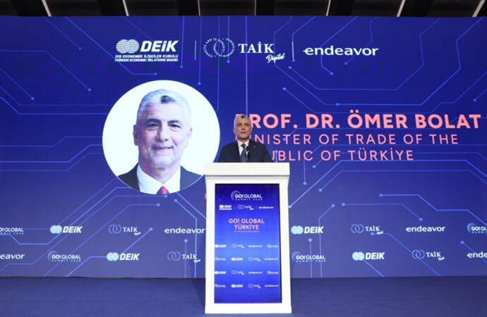 Ticaret Bakanı Ömer Bolat, GO! GLOBAL Türkiye Zirvesi’nde konuştu